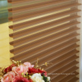 horizontal double layer roller fabric shangrila shutter blind